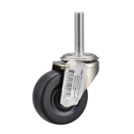 Projex 2 in. D Swivel Soft Rubber Caster 80 lb 9194